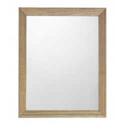 Miroir Bois Marron 80x7x100cm