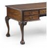 Bureau 5 Tiroirs Bois Bronze Marron 160x80x79cm