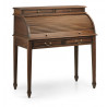 Bureau 10 Tiroirs Bois Bronze Marron 103x57x115cm