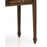 Bureau 10 Tiroirs Bois Bronze Marron 103x57x115cm