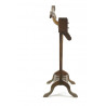 Valet De Chambre Bois Bronze Marron 50x50x120cm