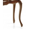 Console 6 Tiroirs Bois Bronze Marron 108x40x78cm