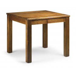 Table à Manger Bois Marron 90x90x78cm