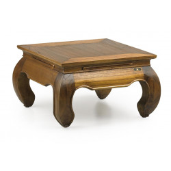 Table Basse Bois Marron 60x60x40cm