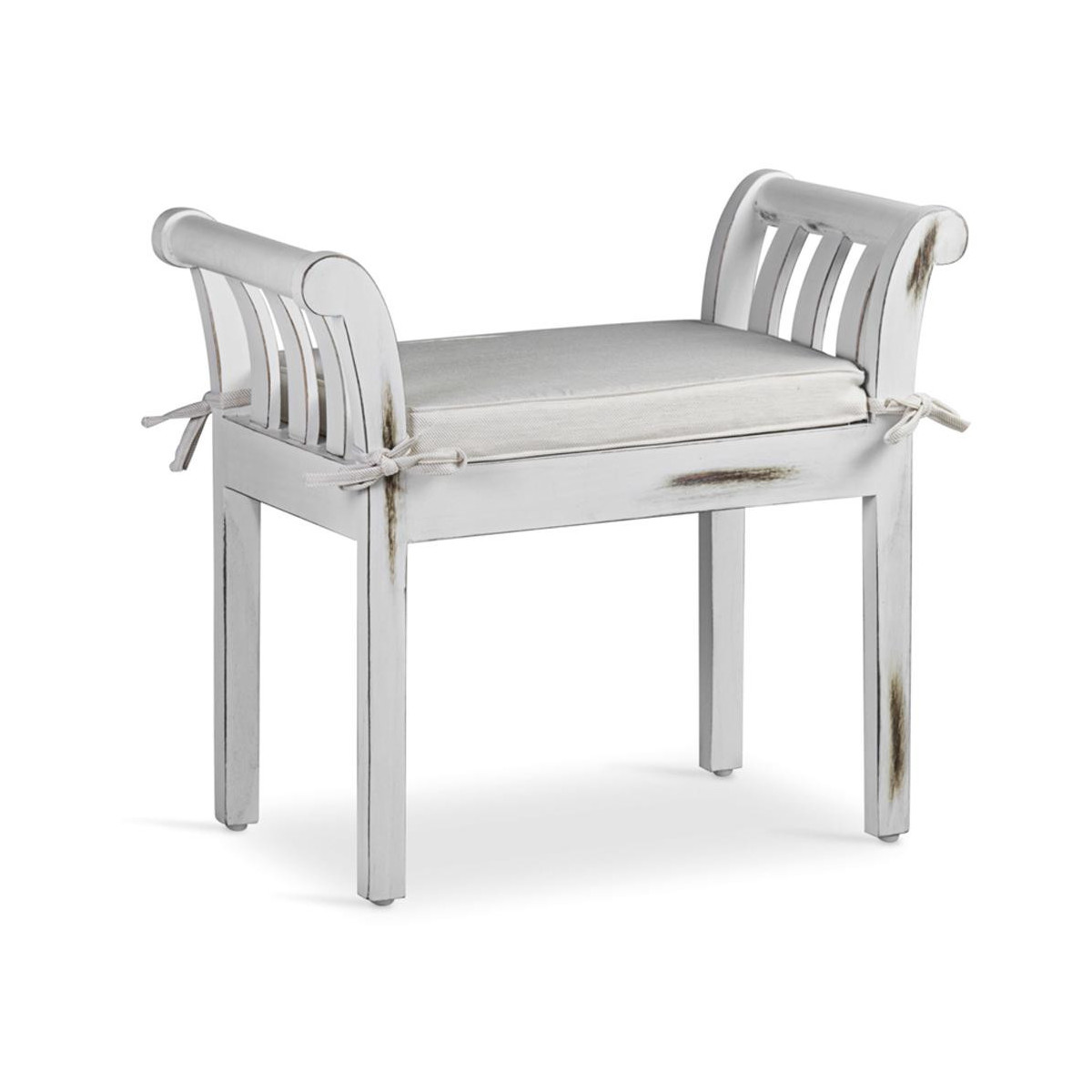 Banc Bois Blanc 65x37x65cm