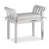 Banc Bois Blanc 65x37x65cm