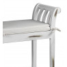 Banc Bois Blanc 65x37x65cm