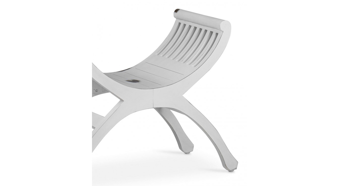 Banc 1 Place Bois Blanc 62x35x59cm