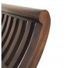 Banc 1 Place Bois Marron 62x35x59cm