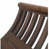 Banc 1 Place Bois Marron 62x35x59cm