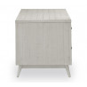 Bureau 2 Tiroirs Bois Blanc 182x70x72cm