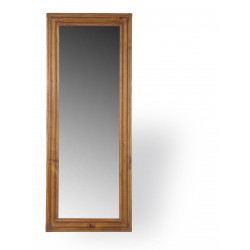 Miroir Bois Marron 140x55x4cm