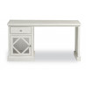 Bureau 1 Tiroir Bois Blanc 152.5x62.5x78.5cm