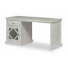 Bureau 1 Tiroir Bois Blanc 152.5x62.5x78.5cm