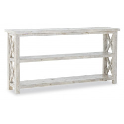 Console Bois Blanc 182.5x42.5x92.5cm