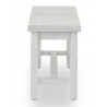 Banc Bois Blanc 150x35x50cm