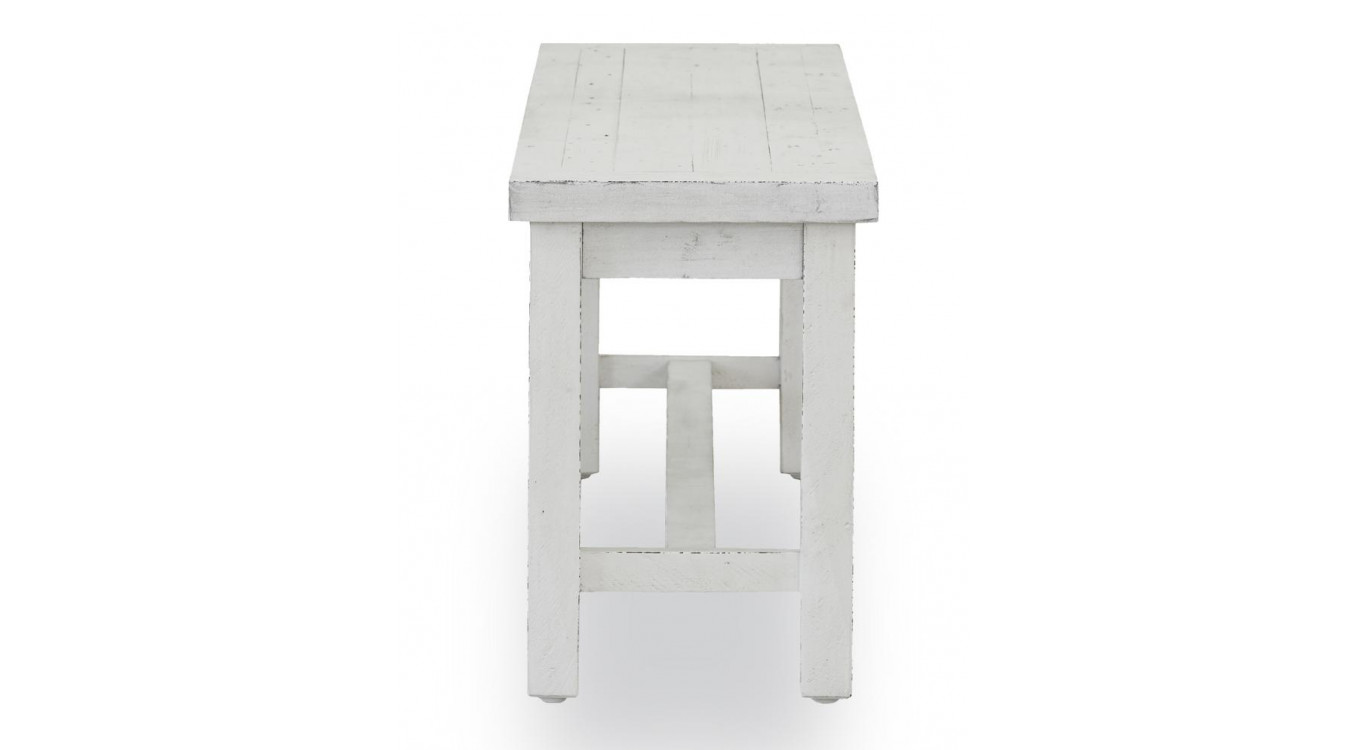 Banc Bois Blanc 150x35x50cm