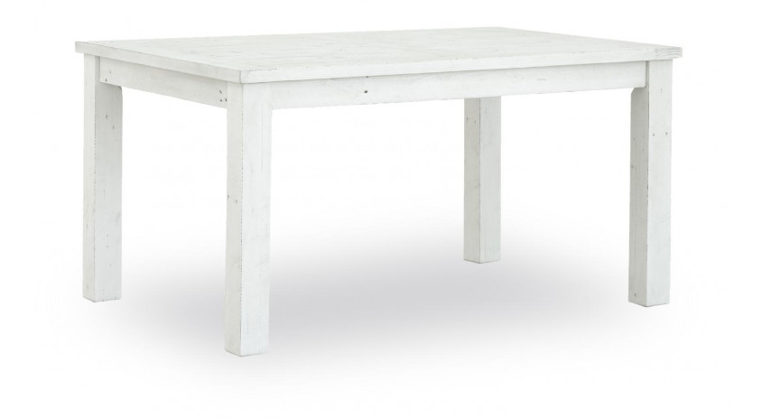 Table à Manger Bois Blanc 180x100x77cm