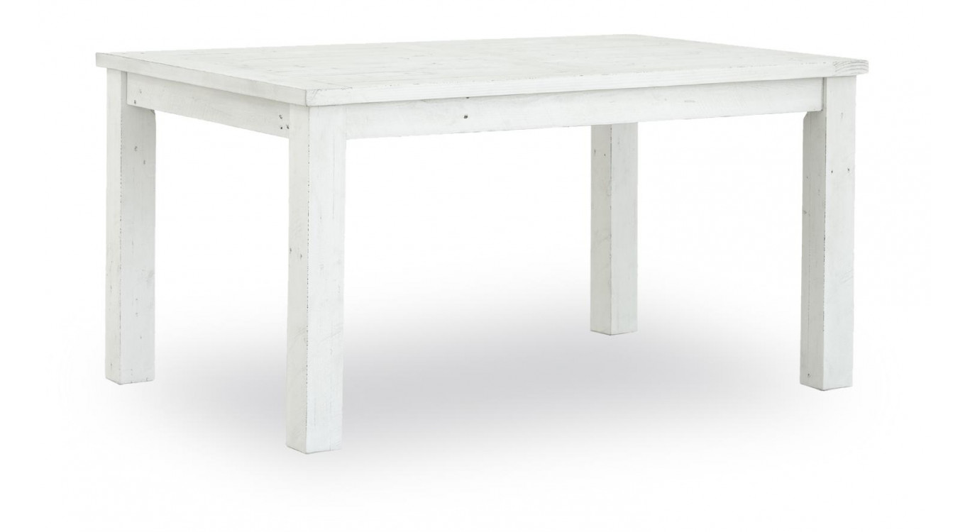 Table à Manger Bois Blanc 180x100x77cm