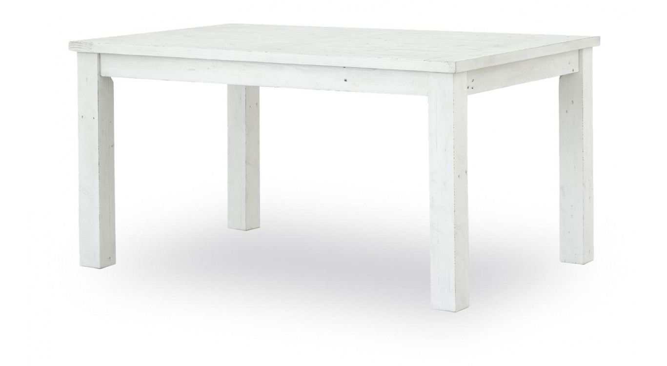 Table à Manger Bois Blanc 180x100x77cm