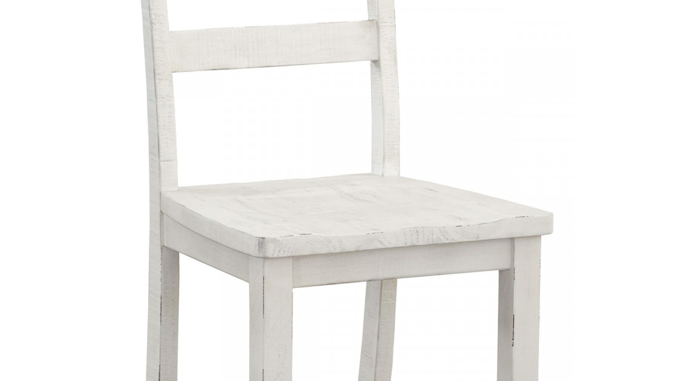 Chaise Bois Blanc 47.5x50x80cm