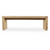 Banc Bois Naturel 140x35x44cm