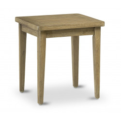 Table De Chevet Bois Marron 50x50x55cm