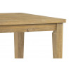 Table à Manger Bois Marron 140x90x77cm