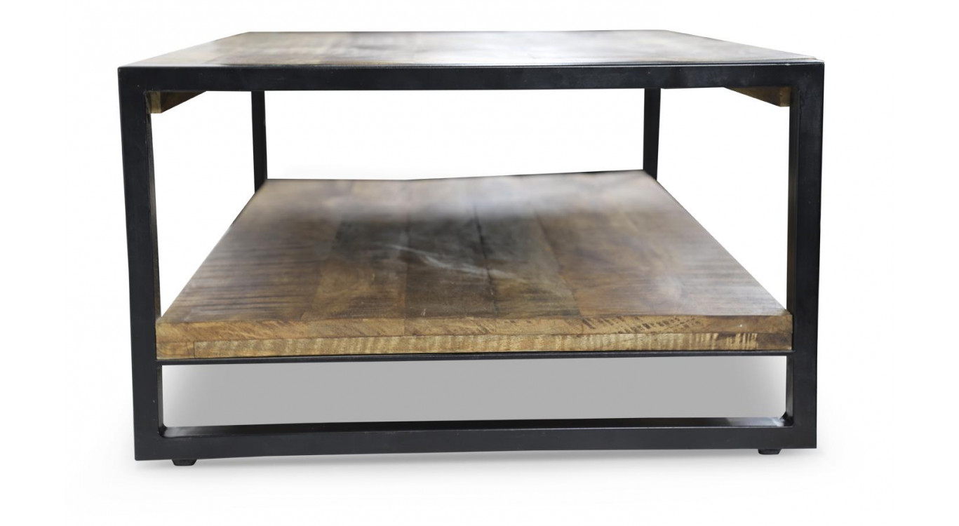 Table Basse Bois Marron 120x70x41cm