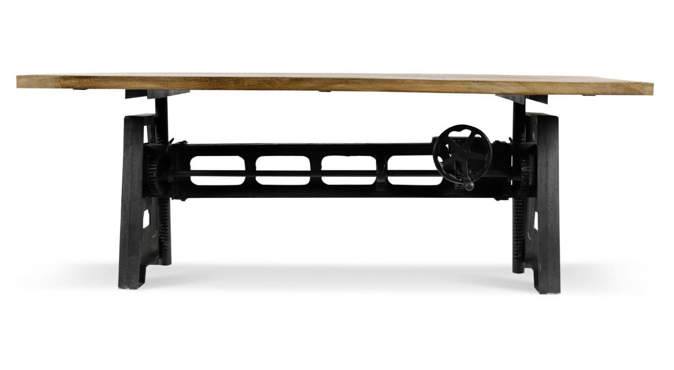 Table à Manger Bois Marron 190x91x71cm