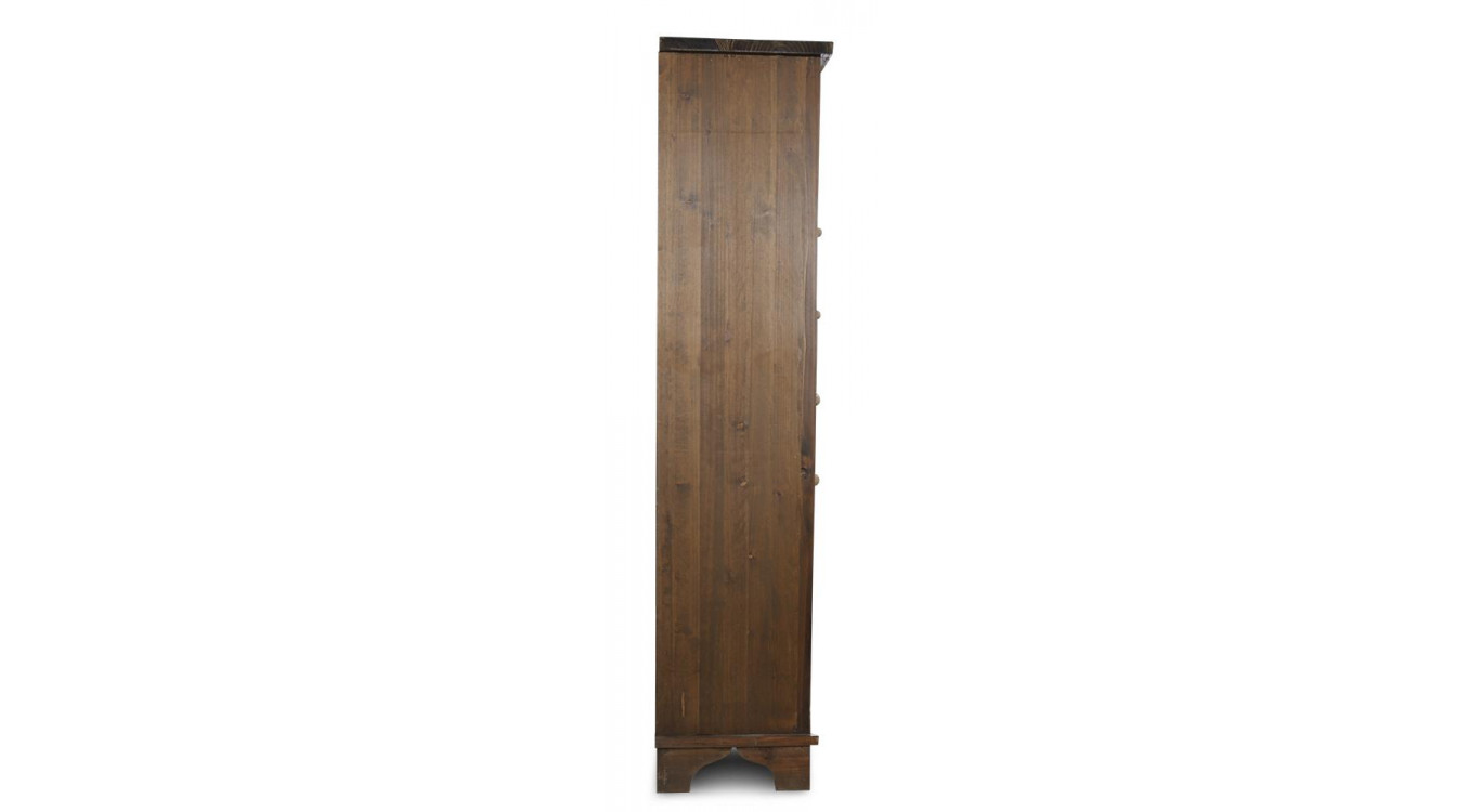 Chiffonnier 12 Tiroirs Bois 71.5x34x152.5cm