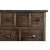 Commode Grainetier 16 Tiroirs Bois 96x35x92cm