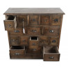 Commode Grainetier 16 Tiroirs Bois 96x35x92cm