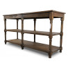 Console Drapier Bois 162x54x87cm