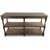 Console Drapier Bois 162x54x87cm