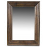 Miroir Ancien Rectangulaire Vertical Bois 58x4.5x78.5cm