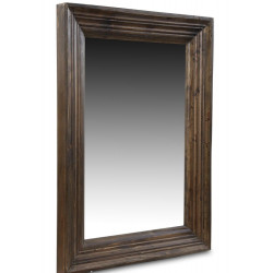 Miroir Ancien Rectangulaire Vertical Bois 58x4.5x78.5cm