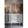 Buffet 4 Tiroirs Bois Blanc 152x40x91.5cm