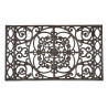 Tapis Paillasson Rectangulaire Fonte Marron 66.8x37.8x2cm