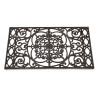 Tapis Paillasson Rectangulaire Fonte Marron 66.8x37.8x2cm