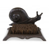 Gratte-Pied Fonte Marron 25x15.5x16.5cm