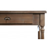 Console Drapier 2 Tiroirs Bois 190x54x87cm