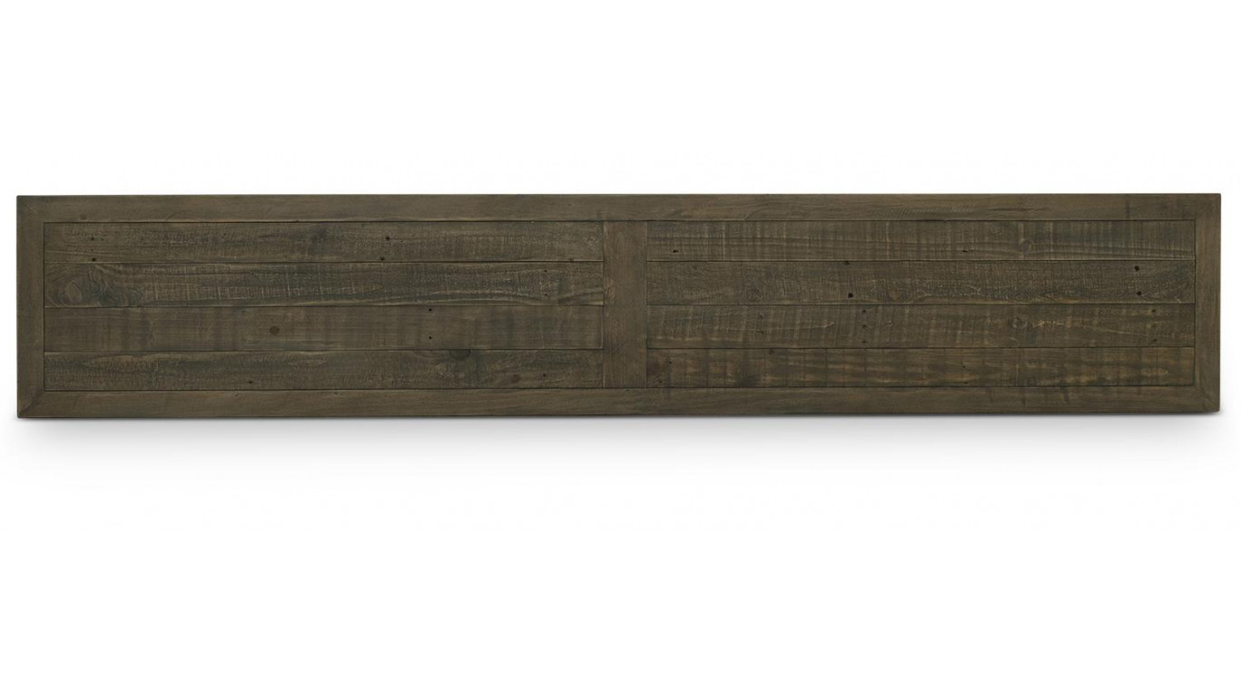 Bahut Bois Marron 220 x 40 x 68cm