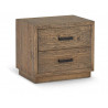 Table de Chevet Bois Marron 61x40x53cm