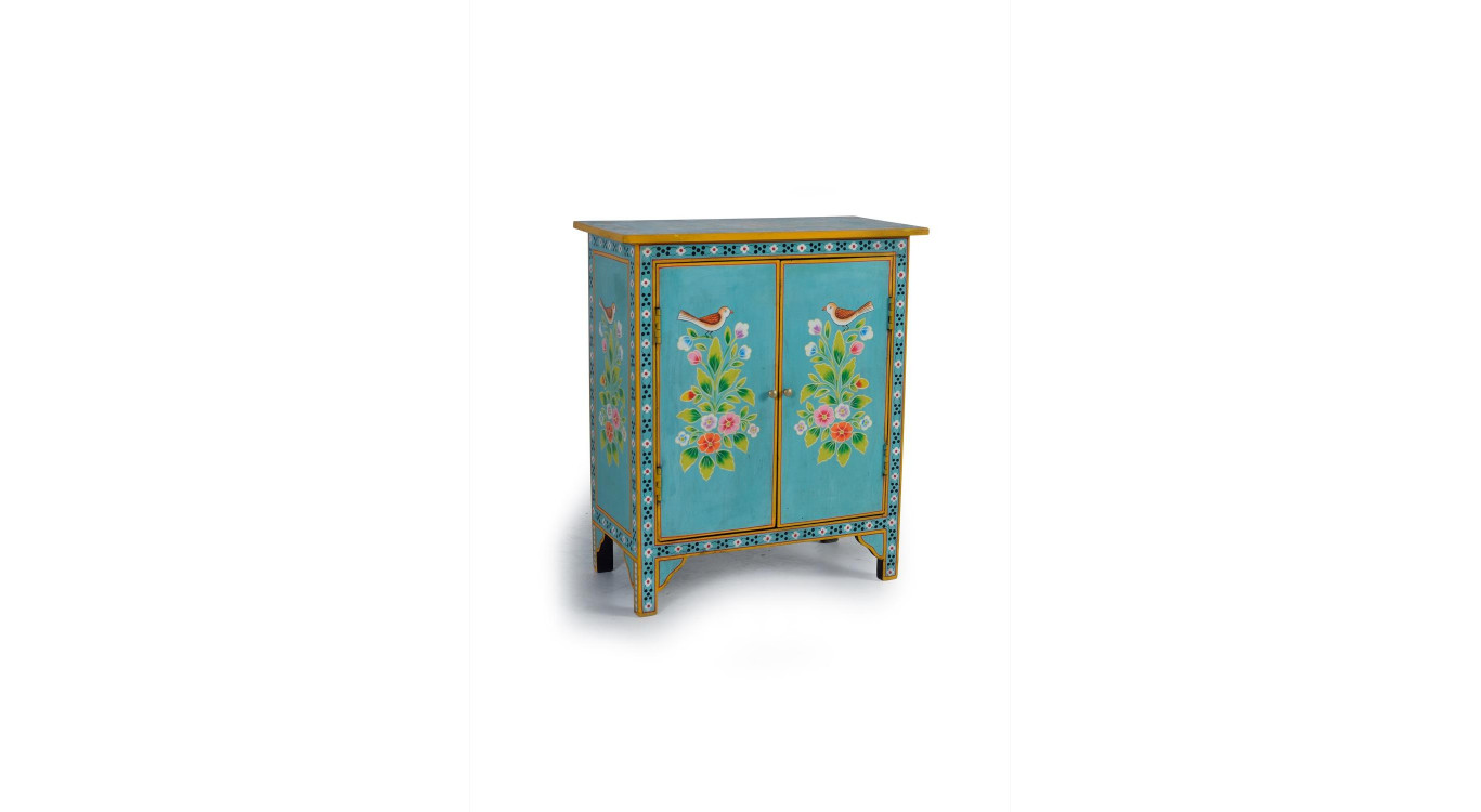 Buffet Bois Multicolore 65x33x77cm