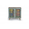 Buffet 7 Tiroirs Bois Multicolore 60x30x62cm