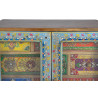 Buffet 7 Tiroirs Bois Multicolore 60x30x62cm