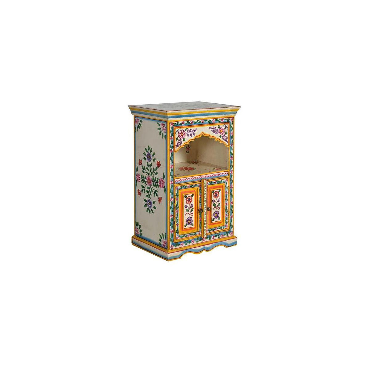 Table de chevet Bois Multicolore 48x35x75cm