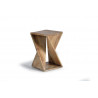 Hocker Holz Braun 35x35x57cm