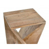 Hocker Holz Braun 35x35x57cm